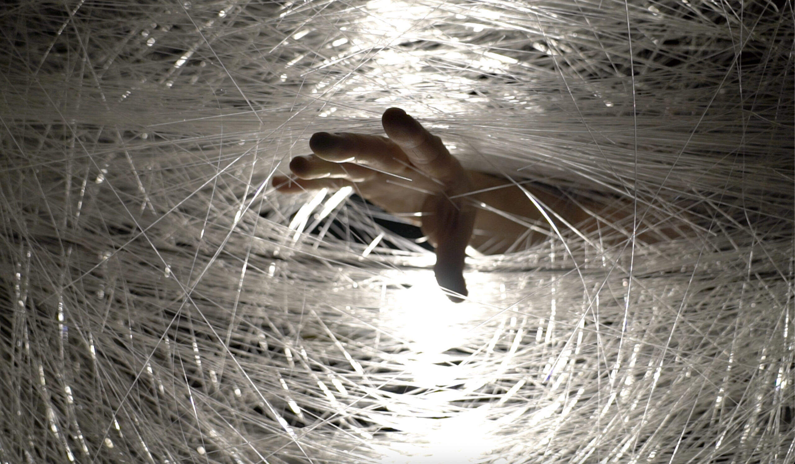 Hand Reaching through installation