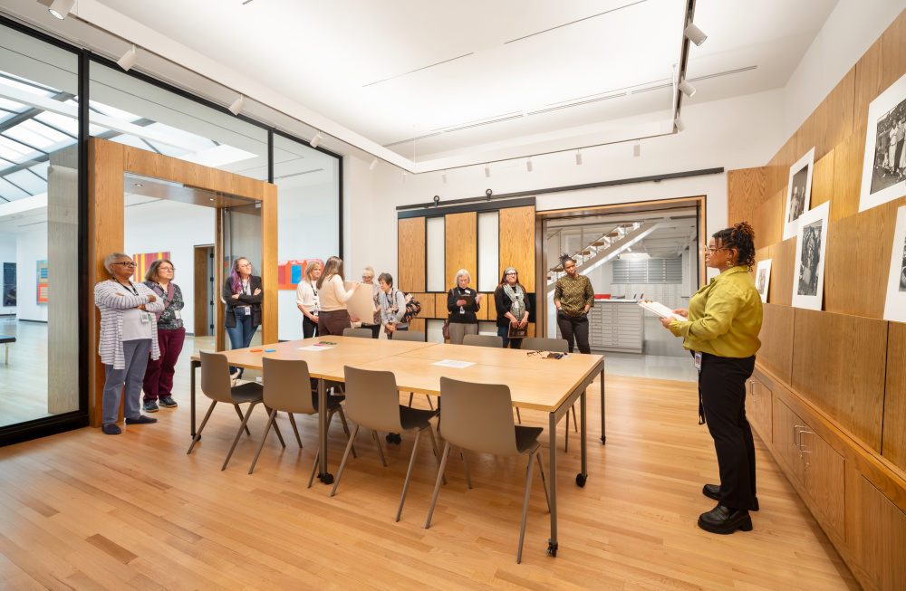 Nyree Dowdy in Works on Paper Center