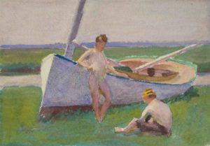 Thomas Pollock Anshutz Two Boys by a Boat