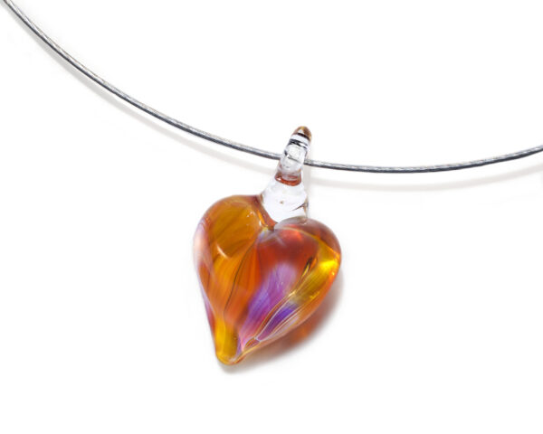 Heart Pendant on Wire