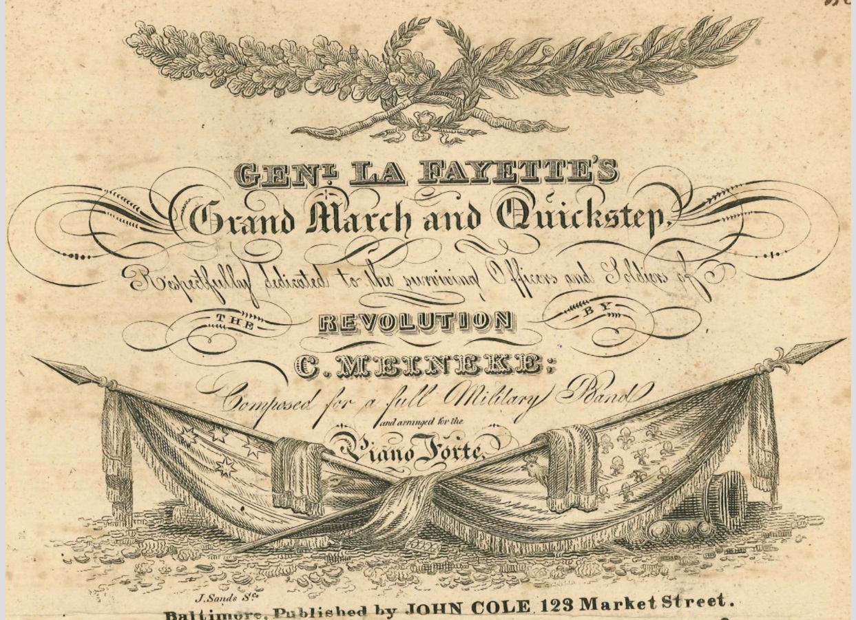 General Lafayette's Grand March and Quickstep