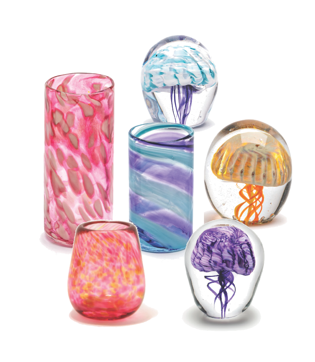 Hot Glass Deluxe Class Object Collage