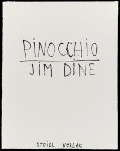 Pinocchio lithographs by Jim Dine
