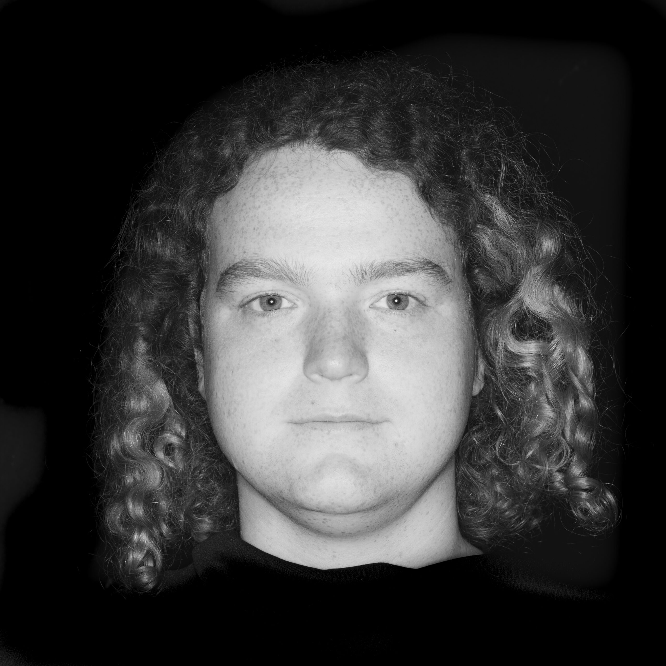 Lorelei Meisenheimer - Headshot with Black Background