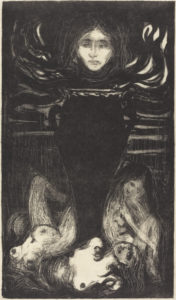 Edvard Munch - The Urn, 1896