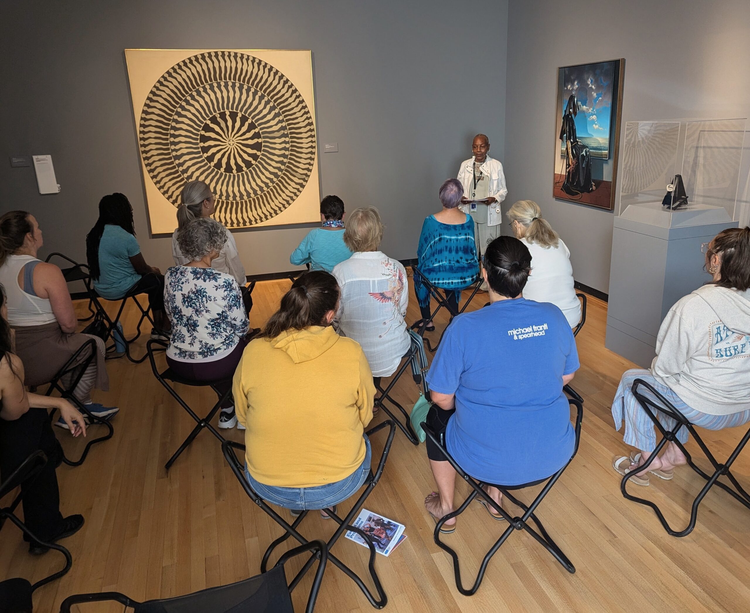 Participants in Morning Meditation