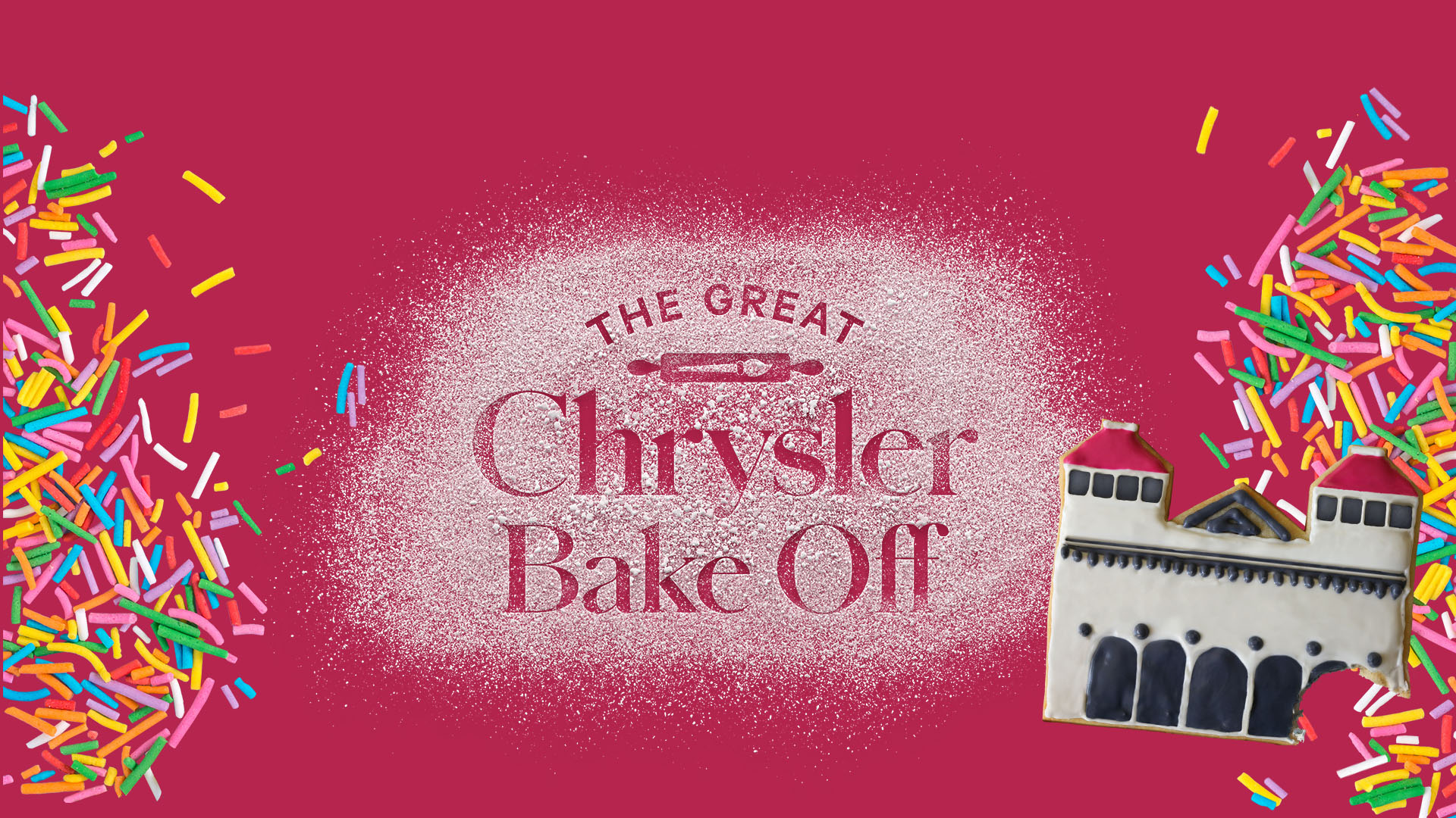 The Great Chrysler Bake Off, Chrysler Cookie, and Sprinkles