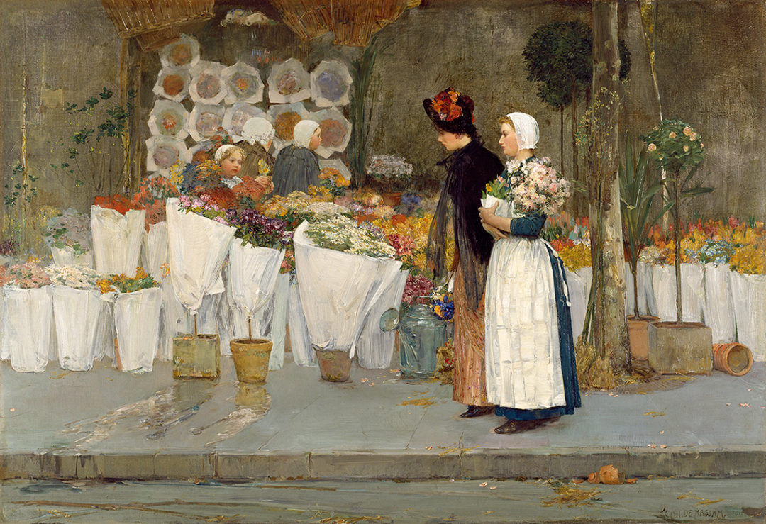 Frederick Childe Hassam, At the Florist