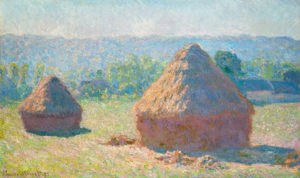 Claude Monet, Meules, fin de l'ete