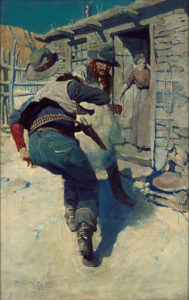 Newell Convers Wyeth At the Same Time Hahn Pulled His Gun and Shot Him through the Middle