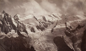 Louis-Auguste Bisson and Auguste-Rosalie Bisson, Gust of Wind on Mount Blanc