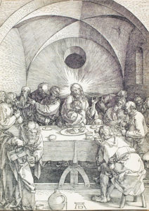 Albrecht Durer The Last Supper from The Large Passion