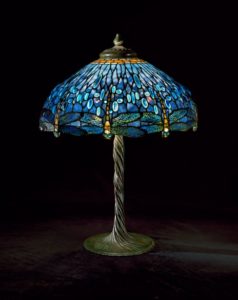 Tiffany Studios Dragonfly Library Lamp