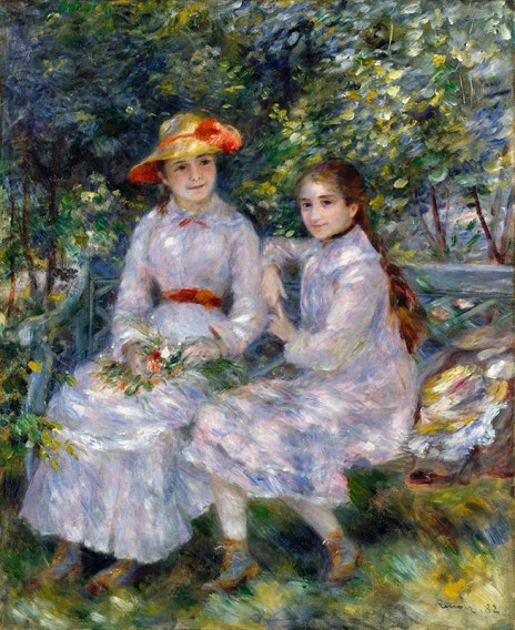 Pierre Auguste Renoir The Daughters of Durand-Ruel